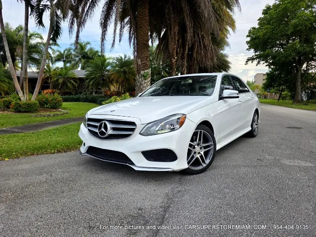 Mercedes-benz E-class rental car in Miami