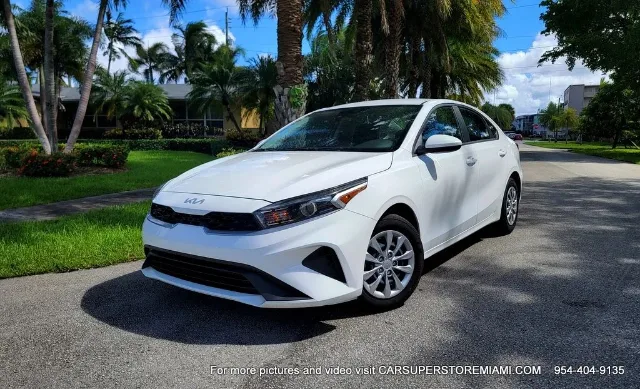 Kia Forte rental car in Miami